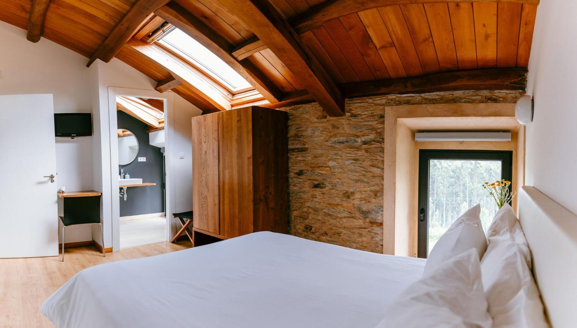 Hotel El Castano Dormilon Santa Marta de Ortigueira Ngoại thất bức ảnh