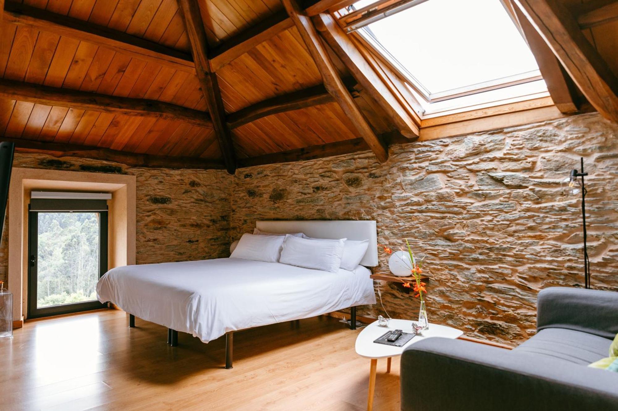 Hotel El Castano Dormilon Santa Marta de Ortigueira Ngoại thất bức ảnh
