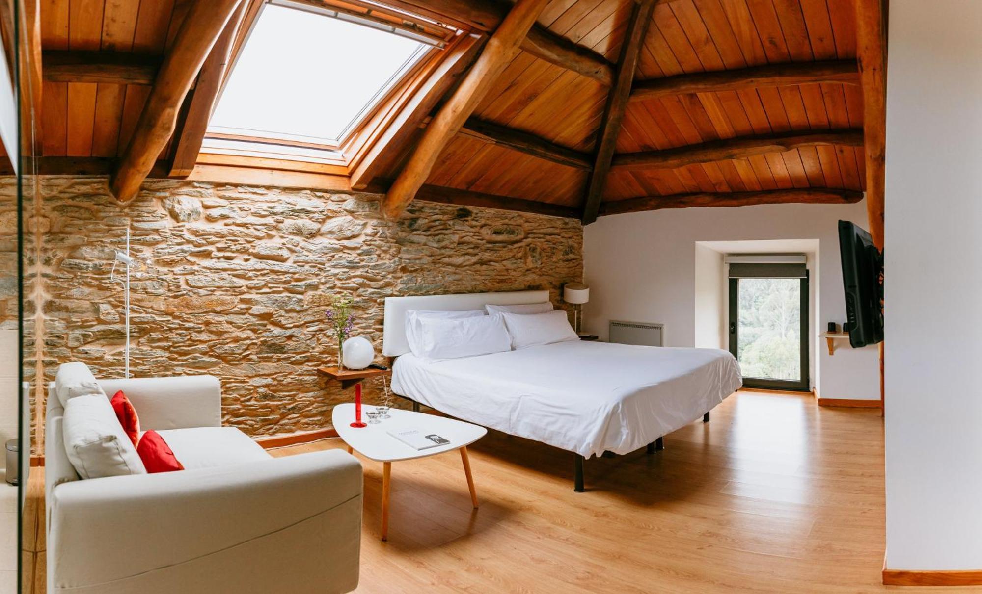 Hotel El Castano Dormilon Santa Marta de Ortigueira Ngoại thất bức ảnh